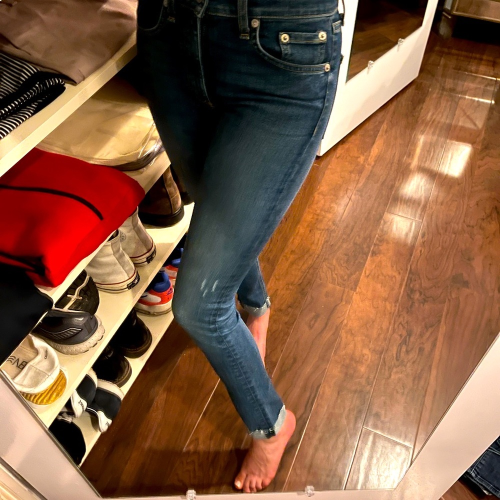 NWOT Rag & Bone High Rise Skinny Jeans